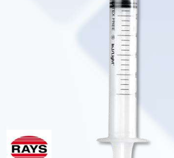 Σύριγγες Rays InJ/Light ® Ιταλίας Με Βελόνα