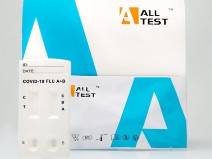 Διαγνωστικά Τεστ ανοσοχρωματογραφίας αντιγόνων SARS-CoV-2 + INFLUENZA A+B  ALLTEST ®