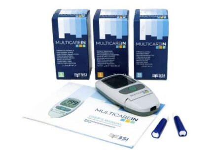 Μετρητής Multicare In 3 παραμέτρων (Σάκχαρο-Χοληστερίνης-Τριγλυκερίδια)